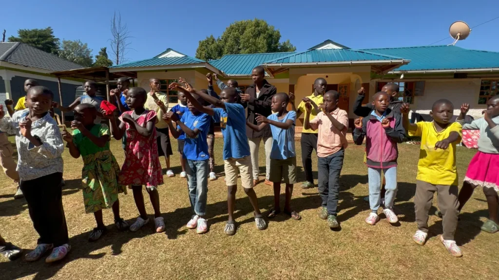 Children at Lord Has Mercy Orphanage in Kisii, Kenya