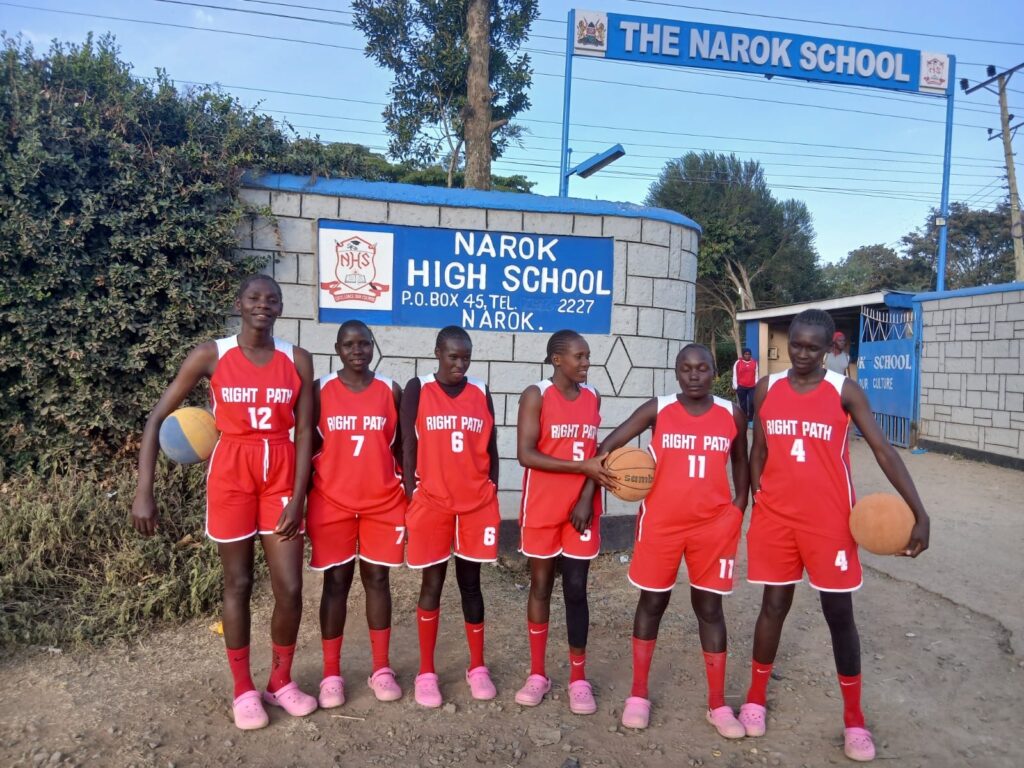 The RightPath Queens basketball team