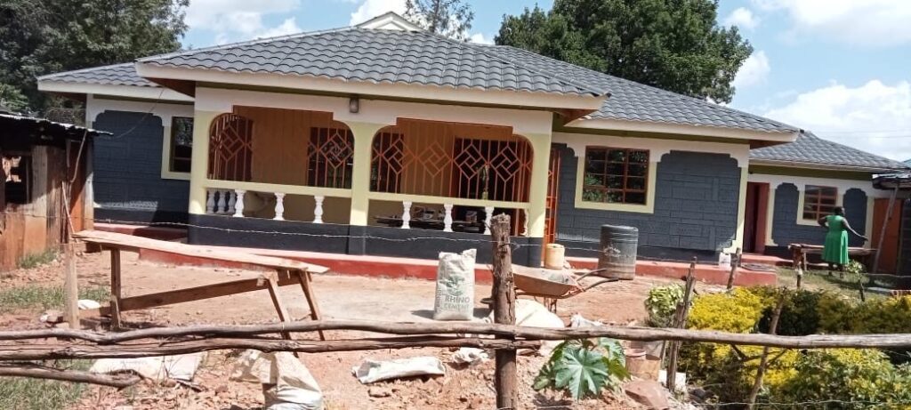 Completed home at Lord Has Mercy Orphanage
